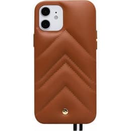 Case iPhone 12 Mini - Plastic - Brown