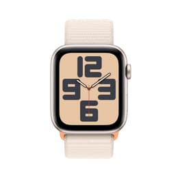 Apple Watch Series SE 2 (2022) GPS 40 mm - Aluminium Starlight - Sport loop Starlight