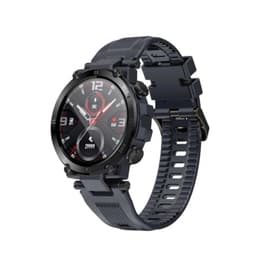 Smart Watch No Brand HR GPS Full Touch Screen IP68 HR/BP Fitness Tracker D13 - Black