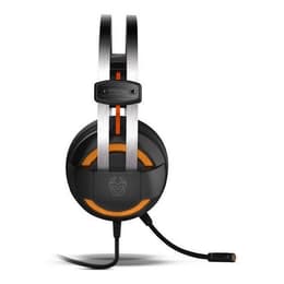 Kode 7.1 Virtual Nxkromkde gaming wired Headphones with microphone - Black/Orange