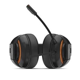 Kode 7.1 Virtual Nxkromkde gaming wired Headphones with microphone - Black/Orange