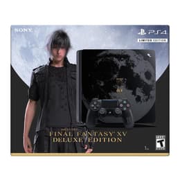 PlayStation 4 Slim 1000GB - Black - Limited edition Final Fantasy XV + Final Fantasy XV