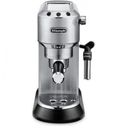 Espresso coffee machine combined Nespresso compatible Delonghi EC685.M Dedica Style L - Stainless steel