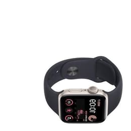 Apple Watch Series SE 2 (2022) GPS 44 mm - Aluminium Starlight - Sport band Black