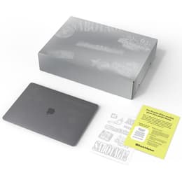 MacBook Air With sticker marks 13-inch (2020) - Apple M1 8-core and 16-core GPU - 8GB RAM - SSD 256GB - Nano-texture display - AZERTY - French
