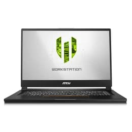 MSI Workstation WS65 15-inch (2019) - Core i7 - Gen 9 (H) - 32GB - SSD 512 GB AZERTY - French