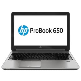 HP ProBook 650 G1 15-inch Core i3-4000M - SSD 256 GB - 8GB AZERTY - French