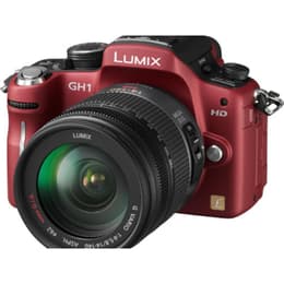 Reflex Panasonic Lumix DMC-GH1 - Red + Lens Lumix G VARIO 14-140 mm f/4-5.8
