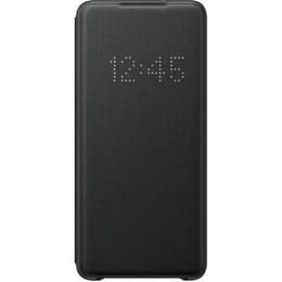 Case Galaxy S20+ and protective screen - Silicone - Black
