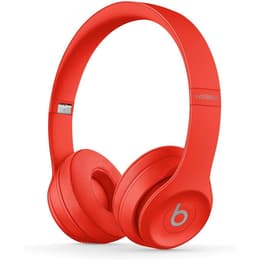 Beats Solo3 wired + wireless Headphones with microphone - Red