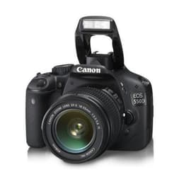 Reflex EOS 550D - Black + Canon Canon Zoom Lens EF-S 18-55mm f/3.5-5.6 f/3.5-5.6