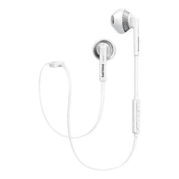Philips SHB5250WT/00 Earbud Bluetooth Earphones - White/Grey