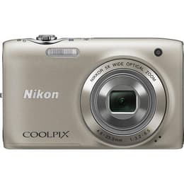Compact Coolpix S3100 - Grey + Nikon Nikkor 5x Wide Optical Zoom 26-130 mm f/3.2-6.5 f/3.2-6.5