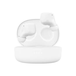 Belkin SoundForm Bolt Earbud Noise-Cancelling Bluetooth Earphones - White