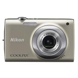 Compact CoolPix S2500 - Grey + Nikon Nikkor 4X Wide Optical Zoom 27-108mm f/3.2-5.9 f/3.2-5.9