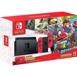 Switch 32GB - Black - Limited edition Super Mario Odyssey + Super Mario Odyssey