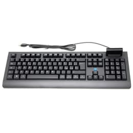 Simpletek Keyboard QWERTY Italian Wired with Smart Card Reader