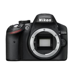 Reflex D3200 - Black + Nikon AF-S DX Nikkor 55-200mm f/4-5.6G ED VR II f/4-5.6