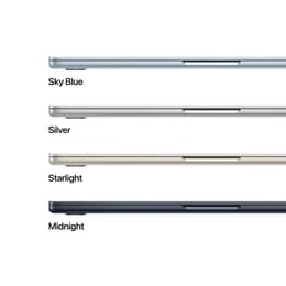 MacBook Air 13-inch (2025) - Apple M4 10-core and 10-core GPU - 16GB RAM - SSD 512GB - Standard display - QWERTY - English