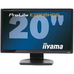 20-inch Iiyama ProLite E2008HDS 1600 x 900 LCD Monitor Black