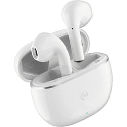 Force Play Bluetooth Earphones - White