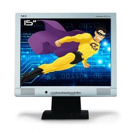 15-inch Ecran PC Pro 15", NEC AccuSync ASLCD52VM-BK LCD TFT VGA 1024x768 75Hz Inclinable 1024 x 768 LCD Monitor Grey