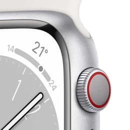 Apple Watch Series 8 (2022) GPS + Cellular 45 mm - Aluminium Silver