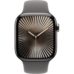 Apple Watch Series 10 (2024) GPS + Cellular 46 mm - Titanium - Sport band Grey