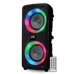 Enceinte Sonorisation Autonome sur batterie à LED - Pickering PANTHER P26 - 300W, Bluetooth USB SD, 4 modes Equaliseurs, Téléco Bluetooth Speakers - Black