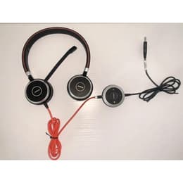 Jabra Evolve 40 MS Stereo noise-Cancelling wired Headphones with microphone - Black