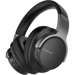 Ausdom ANC8 noise-Cancelling wired + wireless Headphones with microphone - Black/Grey