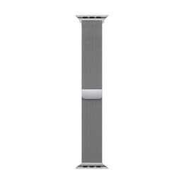 Apple Watch Series 9 (2023) GPS + Cellular 41 mm - Stainless steel Silver - Milanese loop Grey