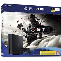 PlayStation 4 Pro 1000GB - Black + Ghost of Tsushima