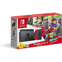 Switch 32GB - Red - Limited edition Super Mario Odyssey + Super Mario Odyssey