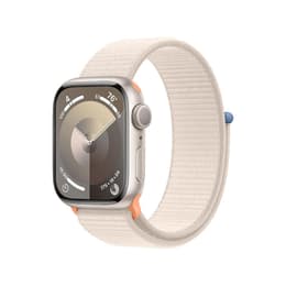 Apple Watch Series 8 (2022) GPS 41 mm - Aluminium Starlight - Sport loop Starlight