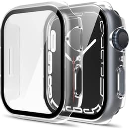 Case Apple Watch Series 7 - 45 mm - Plastic - Transparent