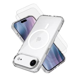 Case iPhone Air and 2 protective screens - TPU - Transparent