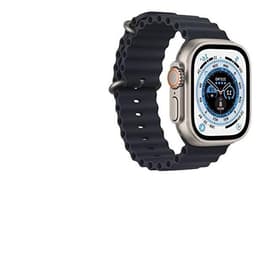 Apple Watch (Ultra) 2022 GPS + Cellular 49 - Titanium Grey - Sport band Blue