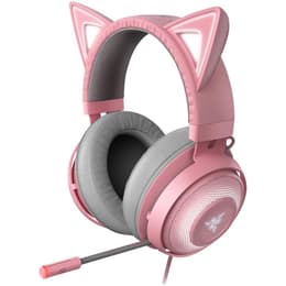Razer Kraken Kitty Edition noise-Cancelling gaming wired Headphones with microphone - Pink