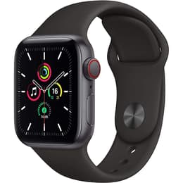 Apple Watch (Series SE) 2020 GPS + Cellular 40 - Aluminium Grey - Sport band Black