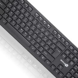 Simpletek Keyboard QWERTY Arabic Wireless M&K ARABO ARABIC Kit Mouse and Keyboard