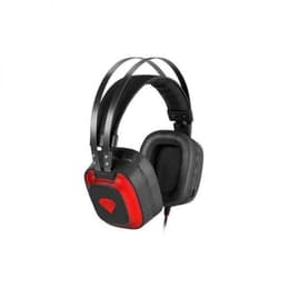 Genesis Radon 720 noise-Cancelling gaming wired Headphones with microphone - Black/Red