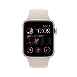 Apple Watch (Series SE) 2022 GPS 40 - Aluminium Starlight - Sport band Starlight