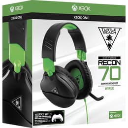 Turtle Beach Recon 70X noise-Cancelling gaming wired Headphones with microphone - Black/Green