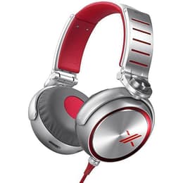 Sony MDRX10/RED wired Headphones - Red/Grey