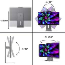 27-inch Philips 27E3U7903/00 5120 x 2880 LED Monitor Grey