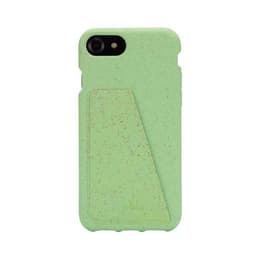 Case iPhone SE (2022/2020)/8/7/6/6S - Natural material - Mint