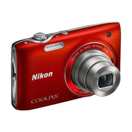 Nikon Coolpix S3100 Compact 14Mpx - Red