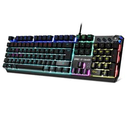Spirit Of Gamer Keyboard AZERTY French Backlit Keyboard XPERT K400