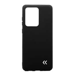 Case Galaxy S20 Ultra 5G and protective screen - Plastic - Black